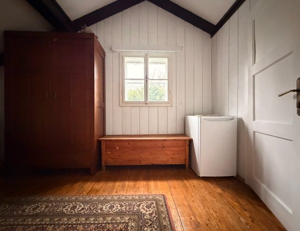 Bed & Breakfast Braunsteiner Apartment 1, Sicht aus dem Fenster, Kühlschrank