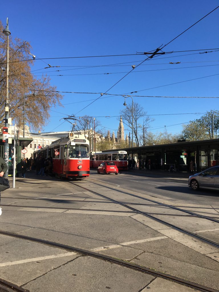 Straßenbahn am Wiener Ring