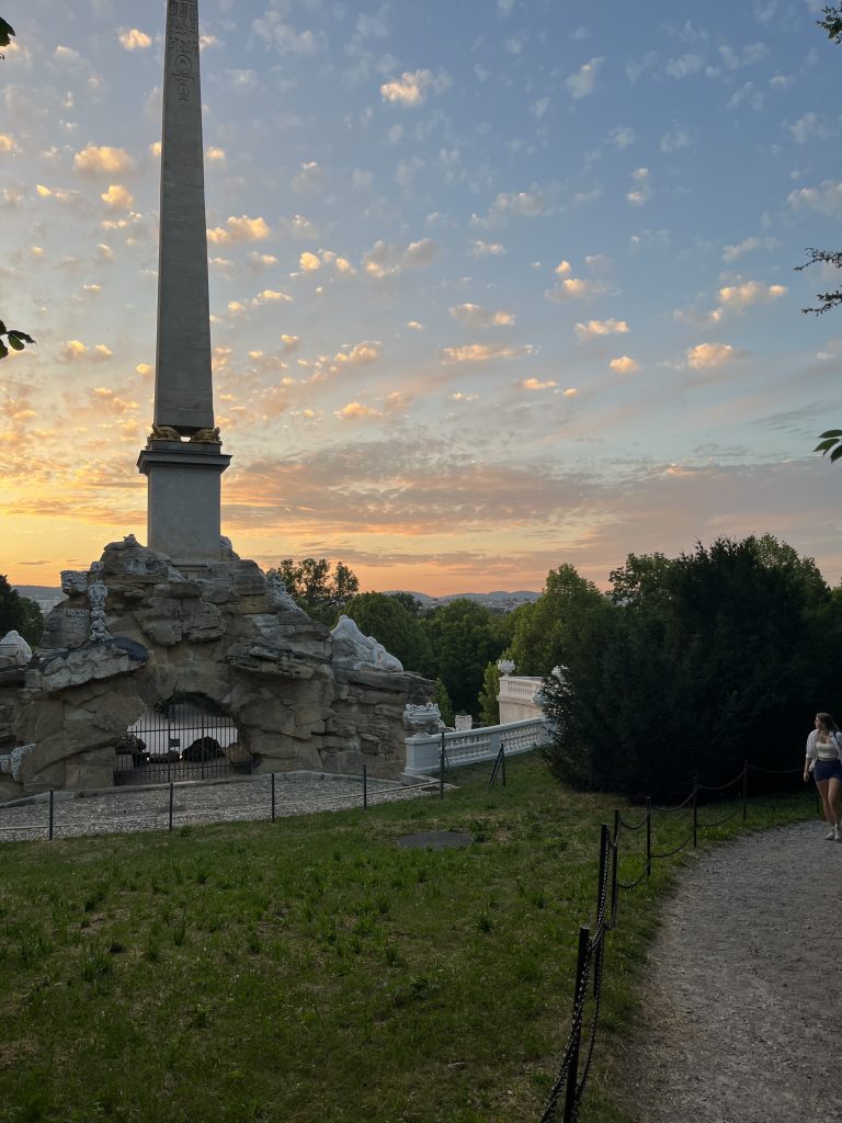 Schönbrunner Park in Wien